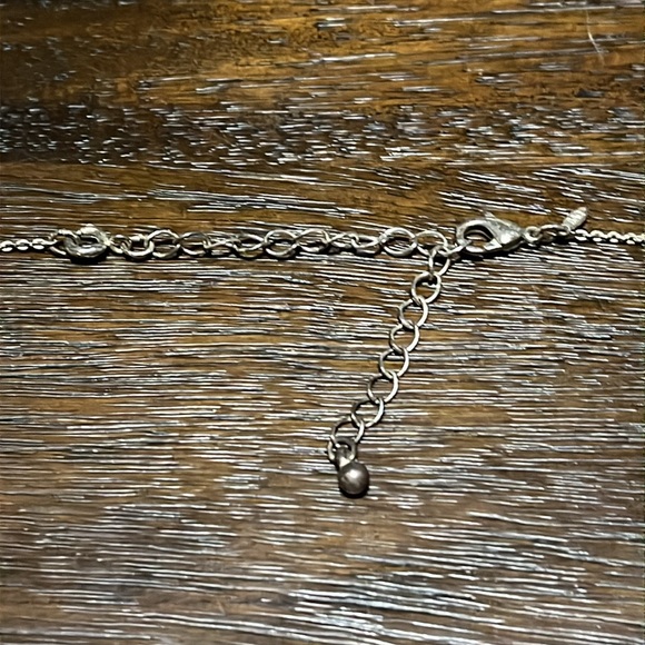 17-20” Fashion Necklace With Ring, Heart, and Baby Shoe Pendants. - Picture 3 of 4